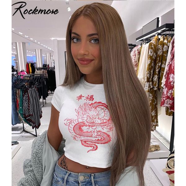 rockmore white chinese character dragon print t shirt women bodycon casual tshirt tshirt femme streetwear tee shirt summer y200412
rockmore white chinese character dragon print t shirt women bodycon casual tshirt tshirt femme streetwear tee shirt summer y200412