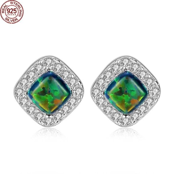 new authentic 925 sterling silver fashion jewelry stud earrings for women rhombus shape trendy design bohemian opal factory wholesale, Golden;silver
new authentic 925 sterling silver fashion jewelry stud earrings for women rhombus shape trendy design bohemian opal factory wholesale, Golden;silver
