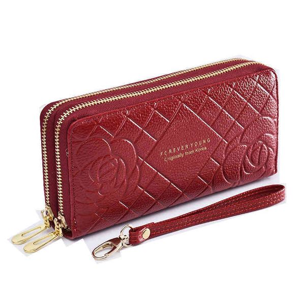wallets women's wallet new phone purses big female purse leather brand retro ladies long woman wallets card clutch double zipper 220625, Red;black
wallets women's wallet new phone purses big female purse leather brand retro ladies long woman wallets card clutch double zipper 220625, Red;black
