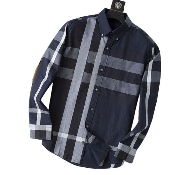 2022 men's shirt designer men's casual plaid printed business shirt classic men's shirt official long sleeve brand fashion, White;black
2022 men's shirt designer men's casual plaid printed business shirt classic men's shirt official long sleeve brand fashion, White;black