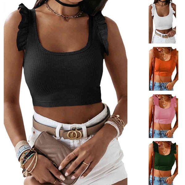 women's tanks & camis solid color vest women's 2022 summer round neck solid fungus edge short vest yoj4, White
women's tanks & camis solid color vest women's 2022 summer round neck solid fungus edge short vest yoj4, White