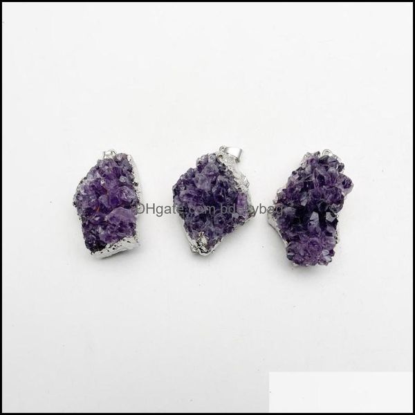 charms jewelry findings components natural amethysts sier plated crystal cluster healing stones necklace pendan dhol1, Bronze;silver
charms jewelry findings components natural amethysts sier plated crystal cluster healing stones necklace pendan dhol1, Bronze;silver