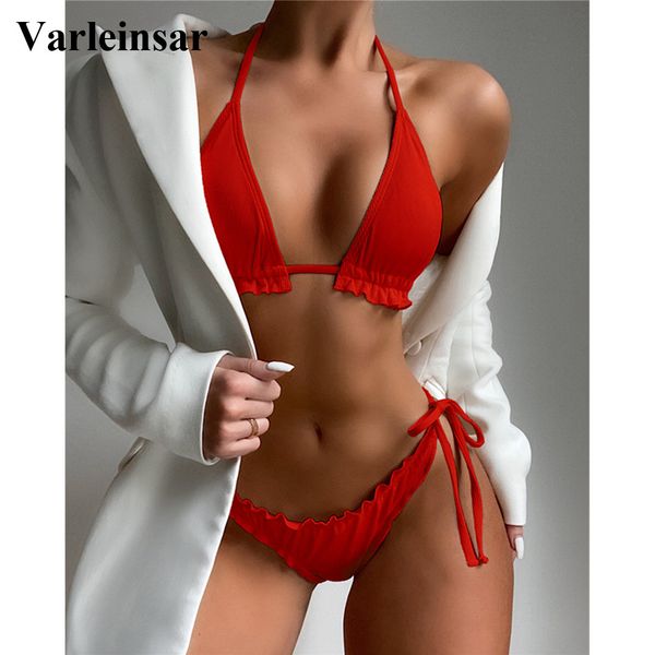 new ruffled frilled brazilian bikini female swimsuit women swimwear two-pieces bikini set halter bather bathing suit swim v2817r, White;black
new ruffled frilled brazilian bikini female swimsuit women swimwear two-pieces bikini set halter bather bathing suit swim v2817r, White;black