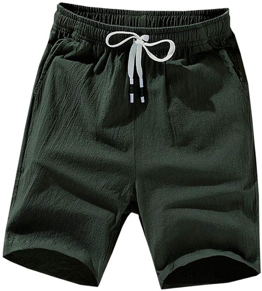 mens solid mid waist drawstring loose fit casual cotton linen beach shorts k6sp#, White;black
mens solid mid waist drawstring loose fit casual cotton linen beach shorts k6sp#, White;black
