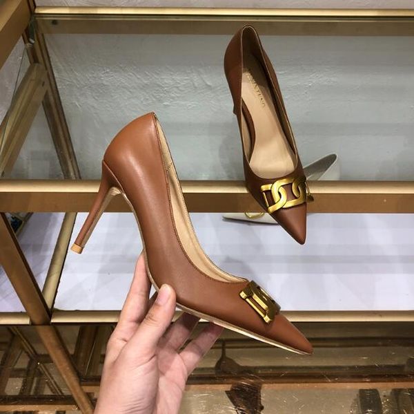 designer women high heel shoes pumps shallow mouth slip-on pointed toe metal square buckle lady wedding evening party dance single shoes, Black
designer women high heel shoes pumps shallow mouth slip-on pointed toe metal square buckle lady wedding evening party dance single shoes, Black