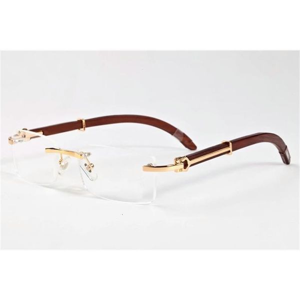 luxury designer fashion cart/er sunglasses pawes men rimless glasses frame wood square optical myopia clear spectacles s 58777 qe3265k, White;black
luxury designer fashion cart/er sunglasses pawes men rimless glasses frame wood square optical myopia clear spectacles s 58777 qe3265k, White;black