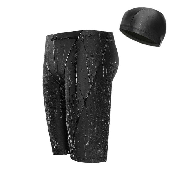 men's quick dry swim wear big boys bathing suit shark skin fabric swim pants male swimming cap and trunks
men's quick dry swim wear big boys bathing suit shark skin fabric swim pants male swimming cap and trunks