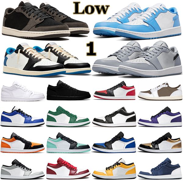 1 low men basketball shoes 1s reverse mocha fragment white camo unc wolf grey elephant court purple bred toe mens women trainers outdoor spo, White;red
1 low men basketball shoes 1s reverse mocha fragment white camo unc wolf grey elephant court purple bred toe mens women trainers outdoor spo, White;red