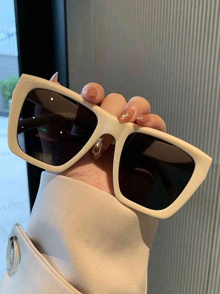 sunglasses 2022 round face leopard print men's personality trend net red square large frame women, White;black
sunglasses 2022 round face leopard print men's personality trend net red square large frame women, White;black