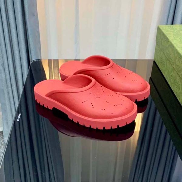 brand perforated slippers men women platform designer sandals wedge rubber cut-out slide transparent materials fashion beach flats shoes siz, Black
brand perforated slippers men women platform designer sandals wedge rubber cut-out slide transparent materials fashion beach flats shoes siz, Black