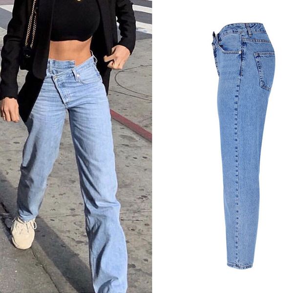 summer women jeans irregular high waist denim female flare for women plus size bell bottom fat mom wide leg skinny woman aa, Blue
summer women jeans irregular high waist denim female flare for women plus size bell bottom fat mom wide leg skinny woman aa, Blue
