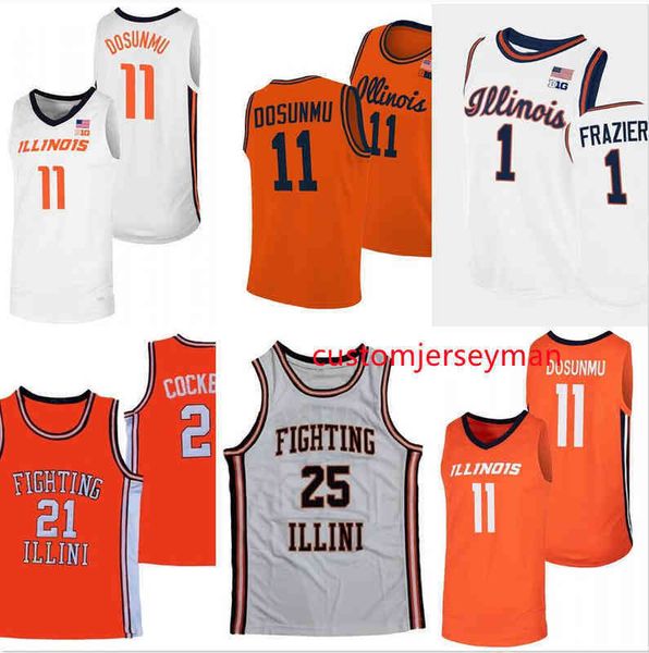 college illinois fighting illini basketball jerseys ayo dosunmu kofi cockburn trent frazier da'monte williams miller curbelo mens stitc, Black
college illinois fighting illini basketball jerseys ayo dosunmu kofi cockburn trent frazier da'monte williams miller curbelo mens stitc, Black