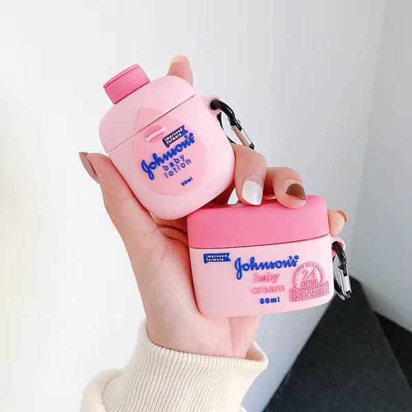 for airpods pro 3d brand johnson baby cream lotion body lotion silicone bluetooth wireless earphone case for apple airpods 1/2 csae
for airpods pro 3d brand johnson baby cream lotion body lotion silicone bluetooth wireless earphone case for apple airpods 1/2 csae