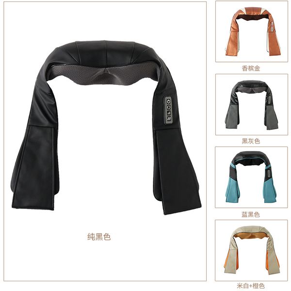 u shape electrical shiatsu back neck shoulder body massager infrared heated 4d kneading car/home massage shawl device
u shape electrical shiatsu back neck shoulder body massager infrared heated 4d kneading car/home massage shawl device
