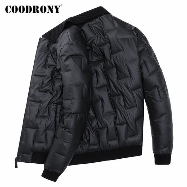 coodrony brand duck down jacket men fashion striped casual coat men clothes autumn winter thick warm jackets pockets 98028 201127, Black
coodrony brand duck down jacket men fashion striped casual coat men clothes autumn winter thick warm jackets pockets 98028 201127, Black