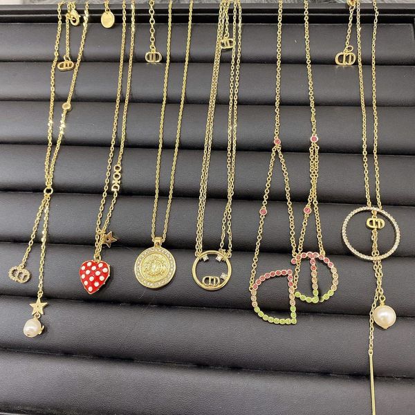 factory retail and wholesale d home dijia 2022 new cd letter necklace net red star same fashion female, Golden;silver
factory retail and wholesale d home dijia 2022 new cd letter necklace net red star same fashion female, Golden;silver