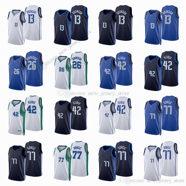 printed 2022 new city basketball luka blue 77 doncic jerseys spencer 26 dinwiddie 42 maxi kleber 13 jalen brunson white navy blue man jersey, Black;red
printed 2022 new city basketball luka blue 77 doncic jerseys spencer 26 dinwiddie 42 maxi kleber 13 jalen brunson white navy blue man jersey, Black;red