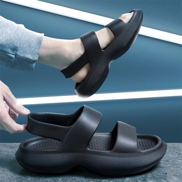 women thick platform slippers summer beach soft slide sandals leisure men ladies indoor antislip sandals dual-purpose shoes 220514, Black
women thick platform slippers summer beach soft slide sandals leisure men ladies indoor antislip sandals dual-purpose shoes 220514, Black