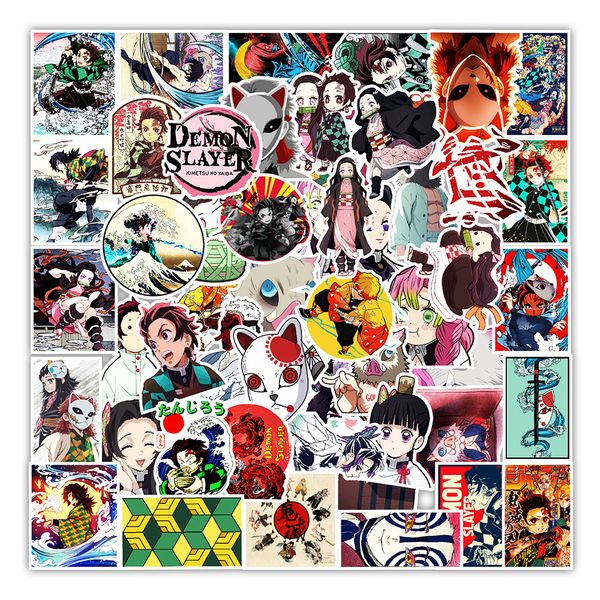 new 50pcs demon slayer anime comics cartoon stickers decals diy bike skateboard fridge lapkid cool graffiti sticker classic toys
new 50pcs demon slayer anime comics cartoon stickers decals diy bike skateboard fridge lapkid cool graffiti sticker classic toys