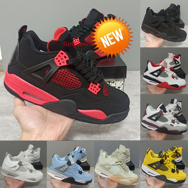 jumpman 4 basketball shoes 4s red thunder lightning white oreo university blue fire red retroes mens woman designer sneakers trainers, Black
jumpman 4 basketball shoes 4s red thunder lightning white oreo university blue fire red retroes mens woman designer sneakers trainers, Black