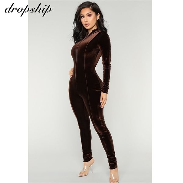 dropship jumpsuit bodysuit rompers womens long sleeve overalls 2019 bodycon romper streetwear korean velvet skinny patchwork zip t200701, Black;white
dropship jumpsuit bodysuit rompers womens long sleeve overalls 2019 bodycon romper streetwear korean velvet skinny patchwork zip t200701, Black;white