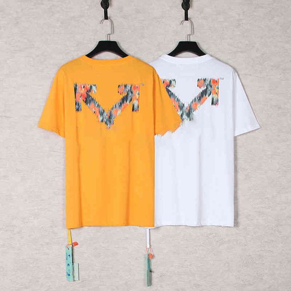 spring and summer new cotton t shirt off w tie-dye arrow round neck pullover short-sleeved men's women's fashion ow t-shirt, White;black
spring and summer new cotton t shirt off w tie-dye arrow round neck pullover short-sleeved men's women's fashion ow t-shirt, White;black