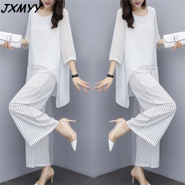 net celebrity western style fashion wide-leg pants suit plus size chiffon temperament goddess fan two-piece summer 210412, Gray
net celebrity western style fashion wide-leg pants suit plus size chiffon temperament goddess fan two-piece summer 210412, Gray