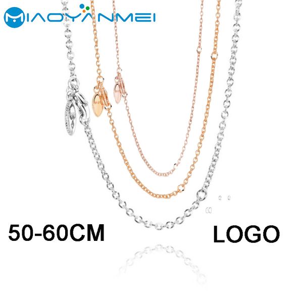 925 sterling silver necklace fit original pendants 50 60cm adjustable length thin women fashion jewelry gift 220722
925 sterling silver necklace fit original pendants 50 60cm adjustable length thin women fashion jewelry gift 220722