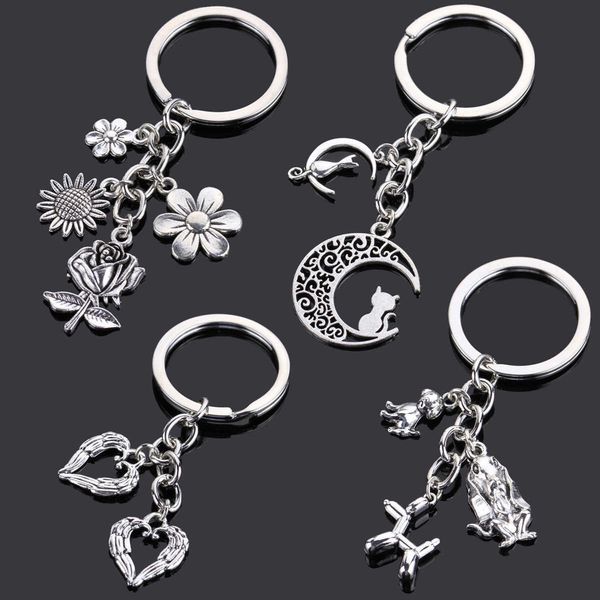 keychains love heart for woman man dog cat car key chain wing evil eye gun fashion jewelry pendant friend original wedding gifts, Silver
keychains love heart for woman man dog cat car key chain wing evil eye gun fashion jewelry pendant friend original wedding gifts, Silver