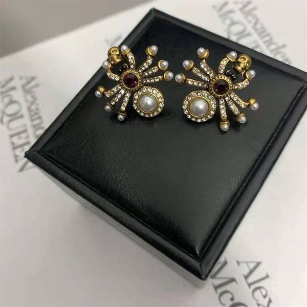 2021 new designer jewelry 20 new fashion mcqueen brass skull crystal spider earrings 7s1d275y, Golden
2021 new designer jewelry 20 new fashion mcqueen brass skull crystal spider earrings 7s1d275y, Golden