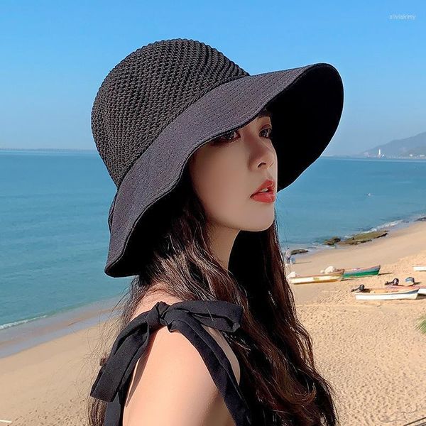 women's summer sun hat folding wide-brimmed mesh temperament fashion fisherman hollow beach beanie/skull caps oliv22, Blue;gray
women's summer sun hat folding wide-brimmed mesh temperament fashion fisherman hollow beach beanie/skull caps oliv22, Blue;gray