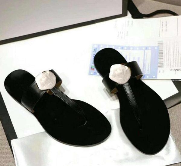 slippers women designer gear non-slip bottom sheepskin ladies flip-flops luxury fashion summer outer leather sandals casual beach women', Black
slippers women designer gear non-slip bottom sheepskin ladies flip-flops luxury fashion summer outer leather sandals casual beach women', Black