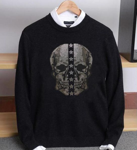 autumn men's sweater slim cartoon pattern cute cardigan knitted sweater, White;black
autumn men's sweater slim cartoon pattern cute cardigan knitted sweater, White;black