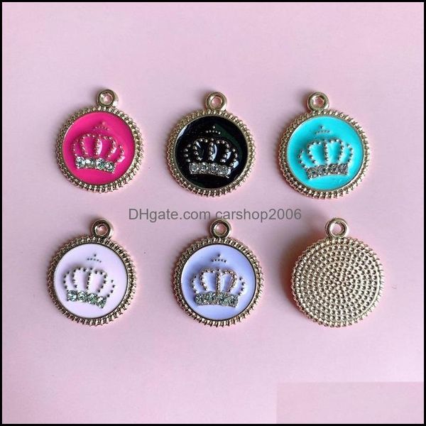 charms jewelry findings components 100pcs gold tone 17x20mm enamel crown oil drop crystal pendant fit bracelet diy fashion accessories 656, Bronze;silver
charms jewelry findings components 100pcs gold tone 17x20mm enamel crown oil drop crystal pendant fit bracelet diy fashion accessories 656, Bronze;silver