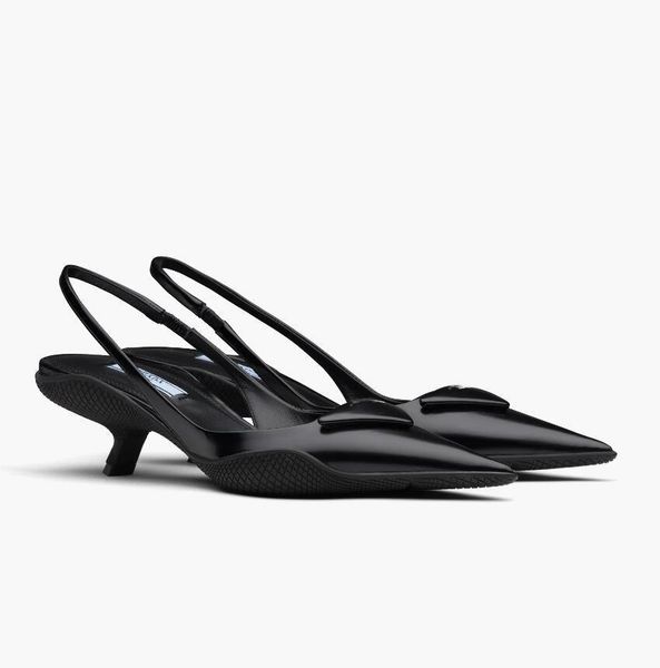 romantic & elegant women sandals shoes brushed leather slingback pumps rubber shell sole hybrid silhouette screen-printed leather triangle l, Black
romantic & elegant women sandals shoes brushed leather slingback pumps rubber shell sole hybrid silhouette screen-printed leather triangle l, Black