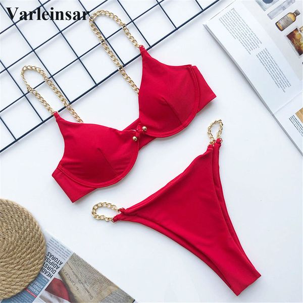high cut golden chain bikini women swimwear female swimsuit two-piece bikini set underwired bather bathing suit swim v1646r, White;black
high cut golden chain bikini women swimwear female swimsuit two-piece bikini set underwired bather bathing suit swim v1646r, White;black