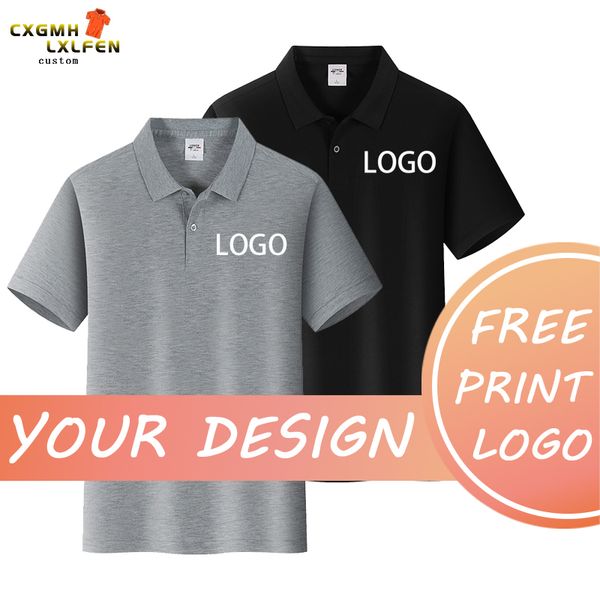 work polo high-end customization polo shirt 12-color custom wild high-end worsted cotton lapel printing diy brand text 220608, White;black
work polo high-end customization polo shirt 12-color custom wild high-end worsted cotton lapel printing diy brand text 220608, White;black
