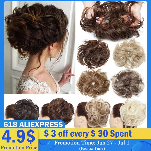 costume accessories synthetic tousled hair bun chignon hair elastic band messy bun hairpiece short ponytail hair extension for women, Silver
costume accessories synthetic tousled hair bun chignon hair elastic band messy bun hairpiece short ponytail hair extension for women, Silver