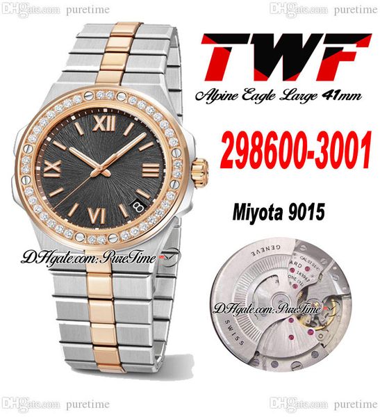 alpine eagle large 295363-5001 miyota 9015 automatic mens watch diamonds bezel two tone gray roman texturd dial stainless steel bracelet sup, Slivery;brown
alpine eagle large 295363-5001 miyota 9015 automatic mens watch diamonds bezel two tone gray roman texturd dial stainless steel bracelet sup, Slivery;brown