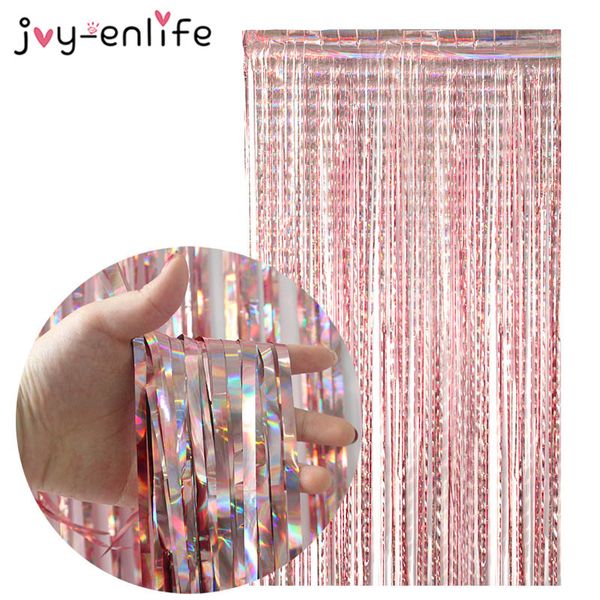 2m rose gold backdrop curtains metallic foil tinsel fringe curtain wedding birthday party pgraphy background decorations
2m rose gold backdrop curtains metallic foil tinsel fringe curtain wedding birthday party pgraphy background decorations