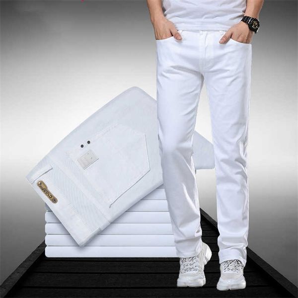 classic style mens regular fit white jeans business smart fashion denim advanced stretch cotton trousers male brand pants109 210719, Blue
classic style mens regular fit white jeans business smart fashion denim advanced stretch cotton trousers male brand pants109 210719, Blue