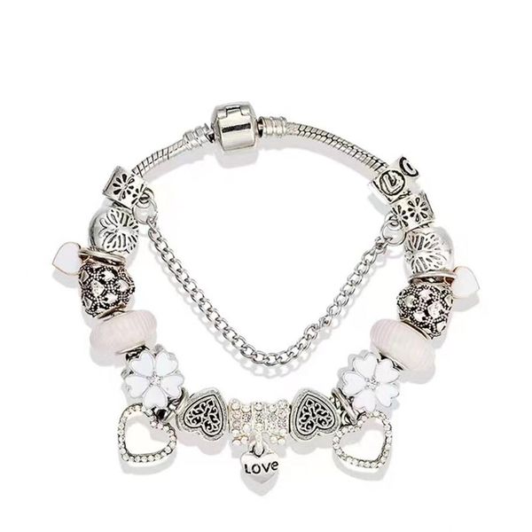 charm bracelet heart diamond beads charms love pendant fit for 925 silver snake chain diy accessories bangle with nylon bag or box257d, Golden;silver
charm bracelet heart diamond beads charms love pendant fit for 925 silver snake chain diy accessories bangle with nylon bag or box257d, Golden;silver