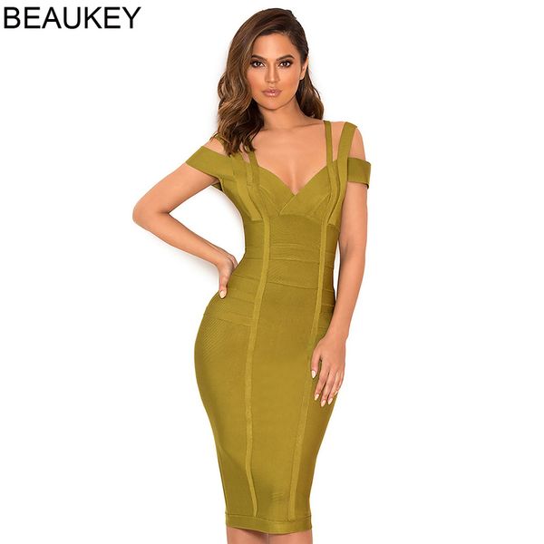 beaukey olive green double strap v neck knee length bodycon bandage dress strecth slim dress xl 210414, Black;gray
beaukey olive green double strap v neck knee length bodycon bandage dress strecth slim dress xl 210414, Black;gray