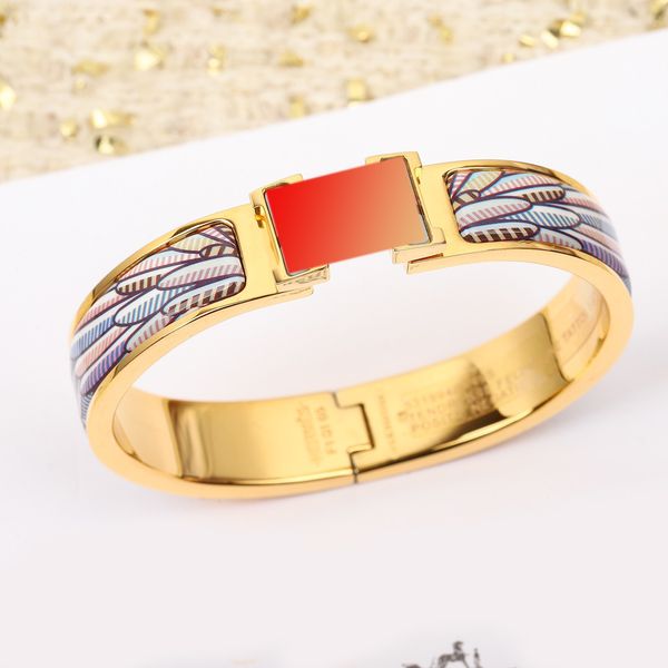 copper enamel bangle luxurys designer france brand classic pattern sterling silver women and mens gold bracelets luxury jewelry charm bracel, Black
copper enamel bangle luxurys designer france brand classic pattern sterling silver women and mens gold bracelets luxury jewelry charm bracel, Black