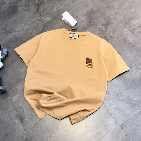 women's t-shirt designer 2022 spring and summer new fashion br gu home khaki fixed woven dyed fabric embroidered strawberry t-shirt men, White
women's t-shirt designer 2022 spring and summer new fashion br gu home khaki fixed woven dyed fabric embroidered strawberry t-shirt men, White