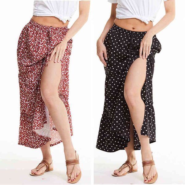 skirts flower print high waist elastic split long a-line skirt for women 05so, Black
skirts flower print high waist elastic split long a-line skirt for women 05so, Black