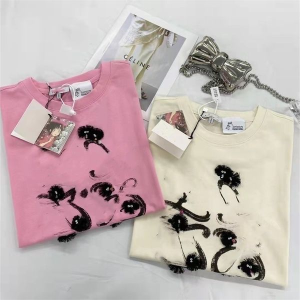 2022 summer new trendy men's and women's clothing 6030905 chihiro small briquette t-shirt new summer ink printing age reducing cas, White
2022 summer new trendy men's and women's clothing 6030905 chihiro small briquette t-shirt new summer ink printing age reducing cas, White