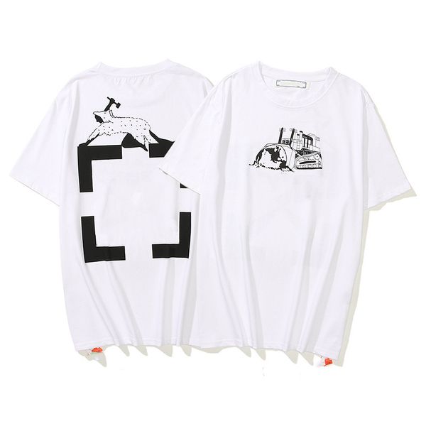 off designer t shirt for men summer loose tees fashion cross paintings arrow tshirts 1205, White;black
off designer t shirt for men summer loose tees fashion cross paintings arrow tshirts 1205, White;black