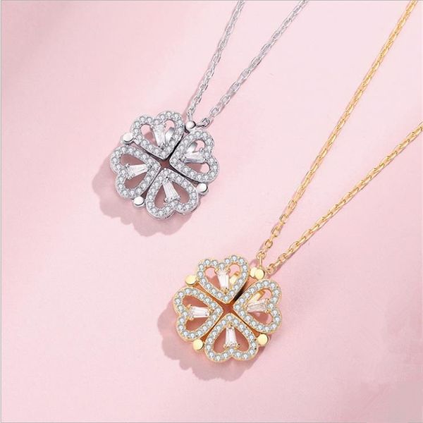 classic crystal clover leaf pendant necklace for lady birthday gift pure silver 925 chain women choker accessories gold 220722
classic crystal clover leaf pendant necklace for lady birthday gift pure silver 925 chain women choker accessories gold 220722