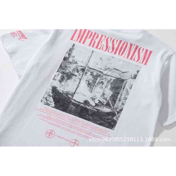 19ss new 50% off imprsionist monet portrait oil painting direct spray procs casual short sleeve t-shirt08xo, White;black
19ss new 50% off imprsionist monet portrait oil painting direct spray procs casual short sleeve t-shirt08xo, White;black